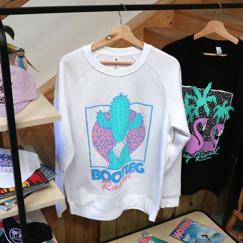 'Cactus Booty' - Jumper (White)