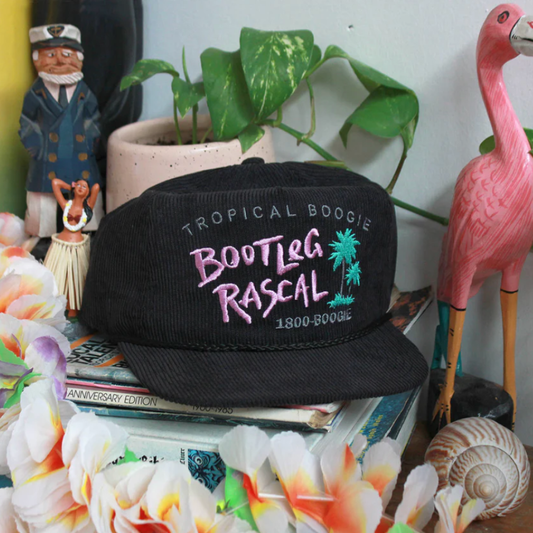 'Tropical Boogie' Hat (Black)